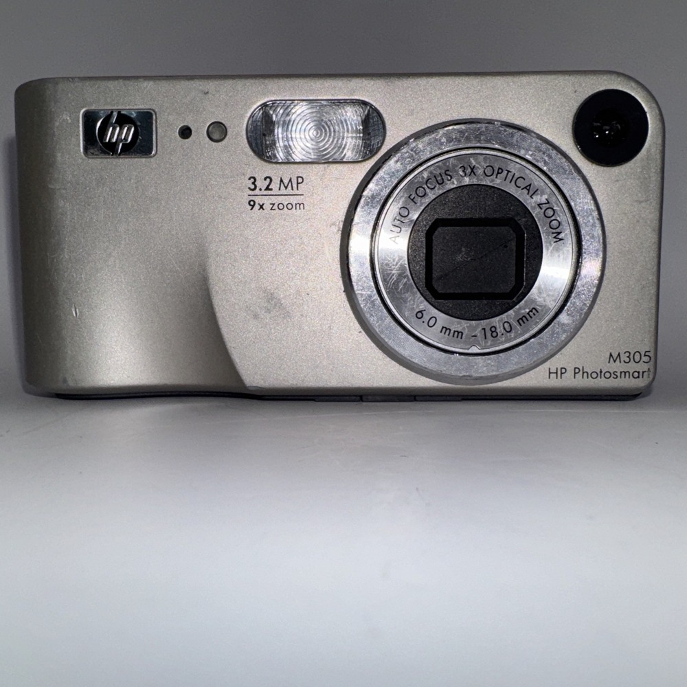 HP PhotoSmart M305 3.2MP Digital Camera - Silver #4WMN Parts